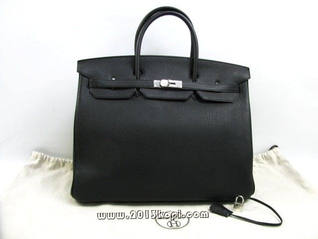 エルメス バーキン40トゴ/ブラック 金具：シルバー 2104100742506