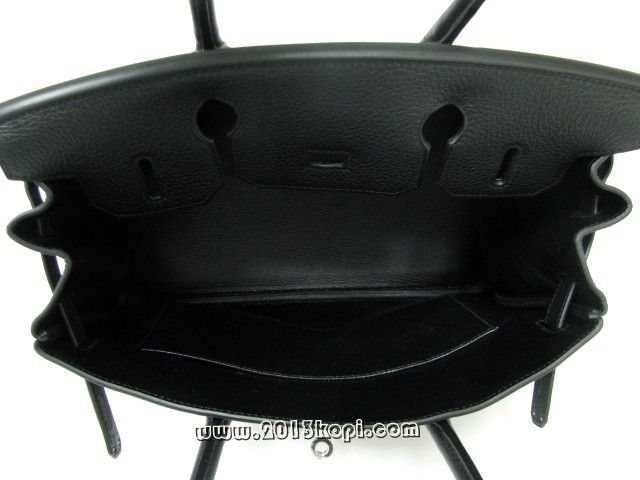 エルメス バーキン30トリヨンクレマンス/ブラック 金具 シルバー hms156