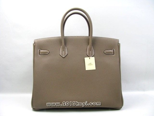 エルメス バーキン35トゴ/エトープ 金具 シルバー 2104100780393