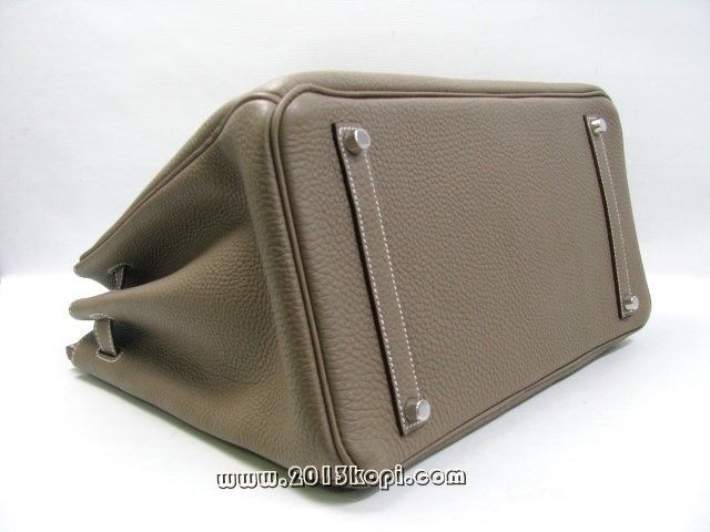 エルメス バーキン35トゴ/エトープ 金具 シルバー 2104100780393