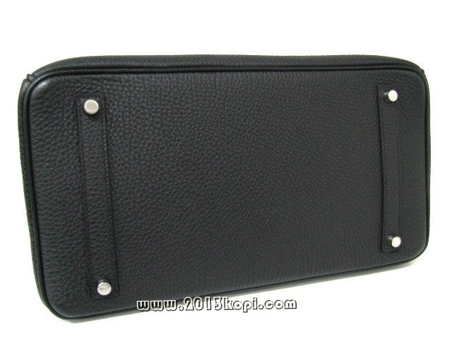 国内発送エルメスコピー バーキン35トゴ/ブラック 金具 シルバー 2106500166616