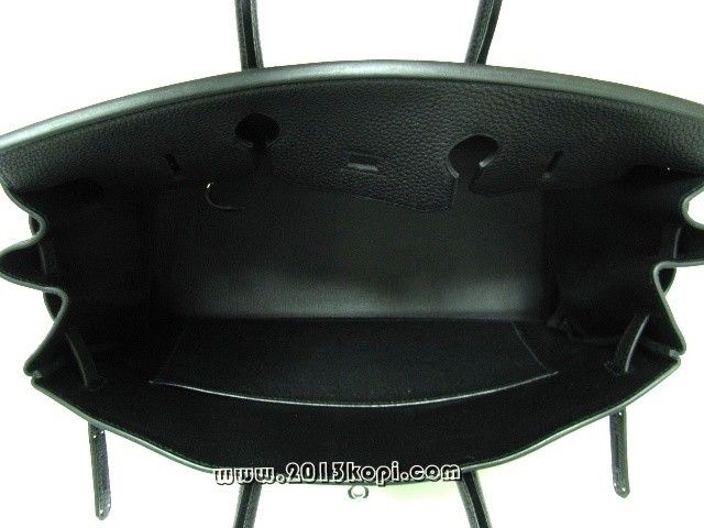 国内発送エルメスコピー バーキン35トゴ/ブラック 金具 シルバー 2106500166616