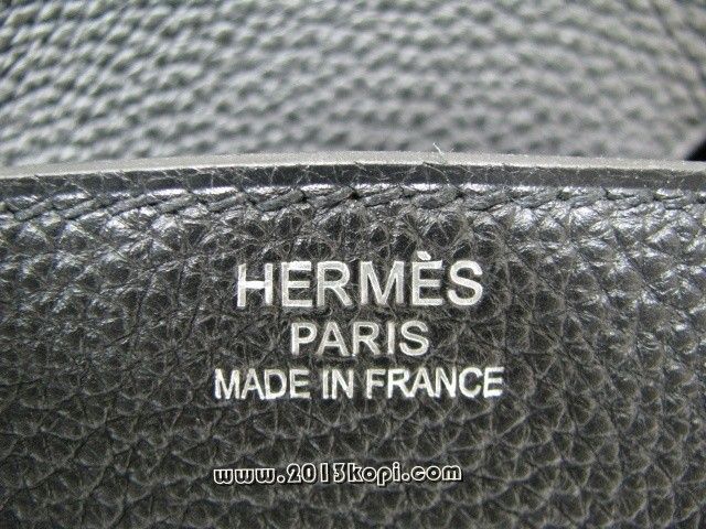 国内発送エルメスコピー バーキン35トゴ/ブラック 金具 シルバー 2106500166616