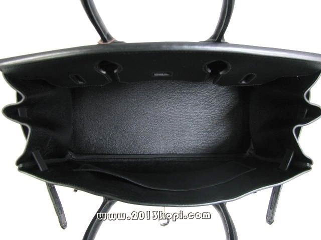 エルメス バーキン30ヴォーエプソン/ブラック 金具 シルバー hms168