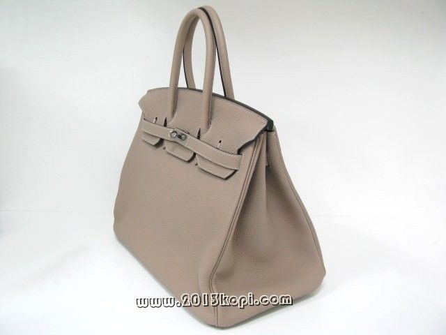 エルメス バーキン35トリヨンクレマンス/トゥルティールグレー 2106500143815