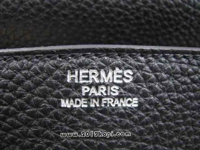 エルメス バーキン35トゴ/ブラック 金具 シルバー 2104100784230