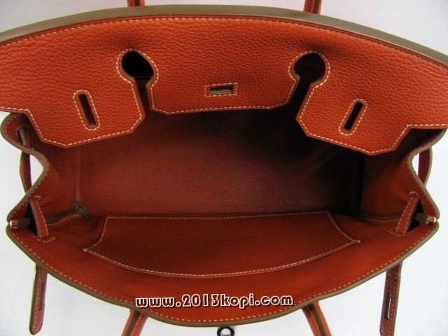 国内発送エルメスコピー バーキン30トリヨンクレマンス/サンギンヌ 金具 シルバー hms183