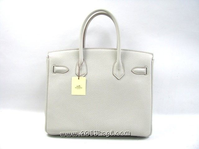 エルメス バーキン30トゴ/グレーパール シルバー金具 商品番号 hms193