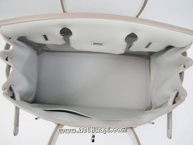 エルメス バーキン30トゴ/グレーパール シルバー金具 商品番号 hms193