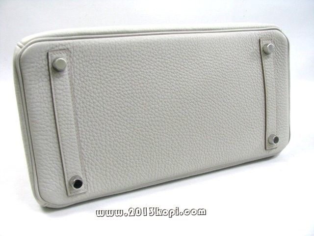 エルメス バーキン30トゴ/グレーパール シルバー金具 商品番号 hms193