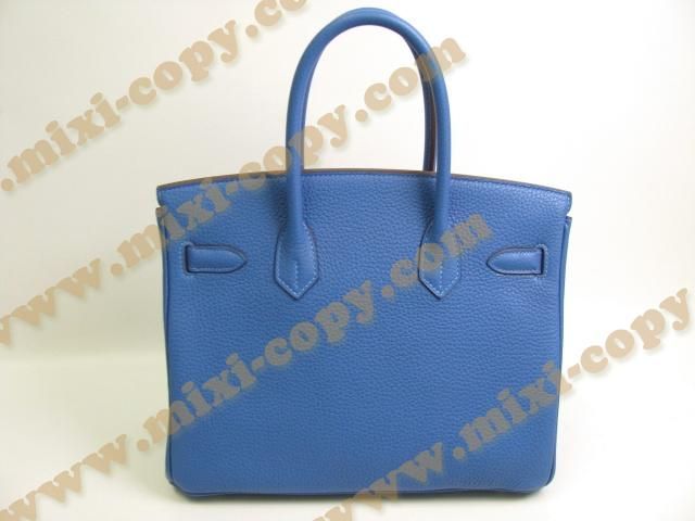 国内発送エルメスコピー コピーバッグバーキン30 トリヨンクレマンス/ミコノス HERMES-321