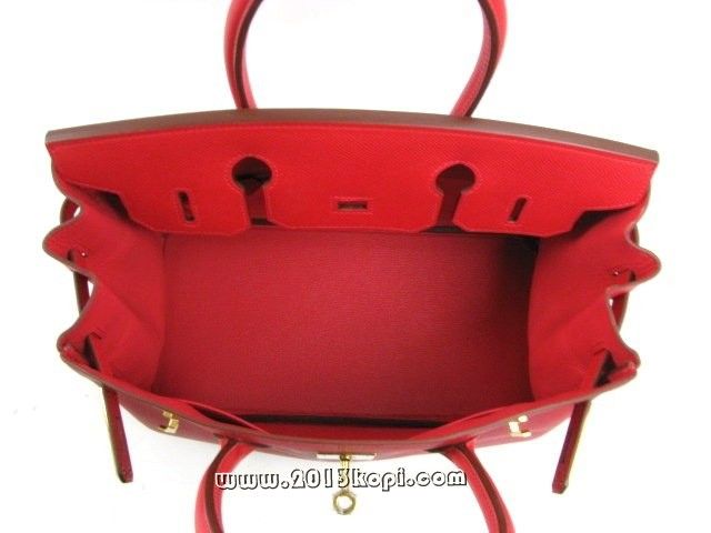 エルメス バーキン30ヴォーエプソン/ブーゲンビリア ゴールド金具 hms123