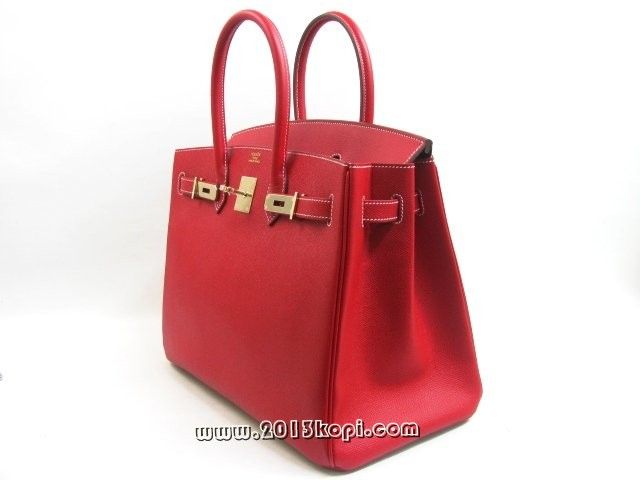 エルメス バーキン35ヴォーエプソン/ルージュカザック 2104100834058