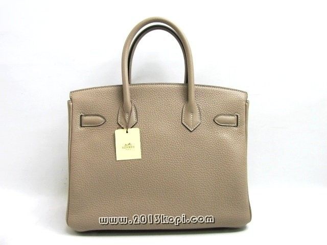 エルメス バーキン30トリヨンクレマンス/トゥルティールグレー 金具 シルバー hms191