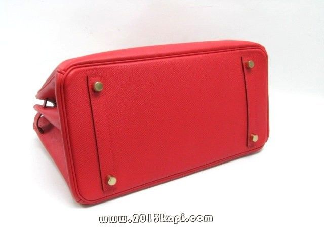 エルメス バーキン30ヴォーエプソン/ブーゲンビリア ゴールド金具 hms123