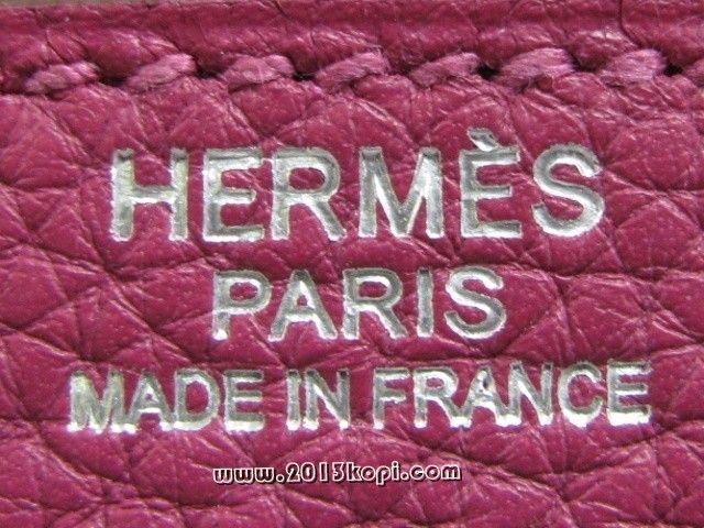 エルメス バーキン30トリヨンクレマンス/トスカ 金具 シルバー hms122