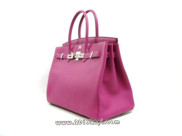 エルメス バーキン35トゴ/トスカ 金具 シルバー 2104100753908