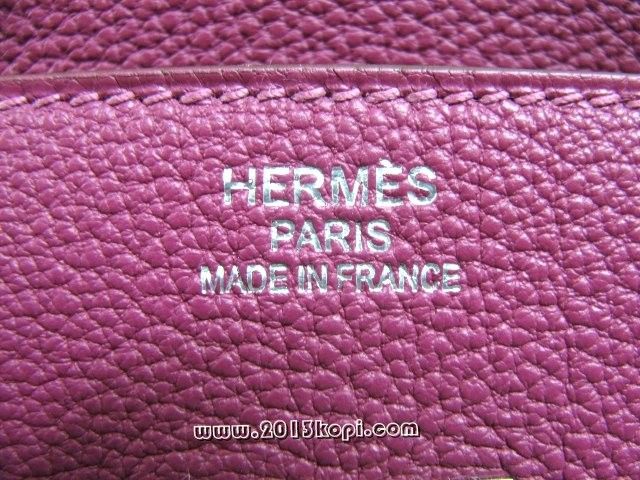 エルメス バーキン35トゴ/トスカ 金具 シルバー 2104100753908