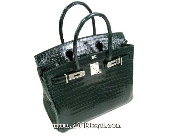 国内発送エルメスコピー バーキン30クロコダイルポロサス/ヴェールフォンセ hms130
