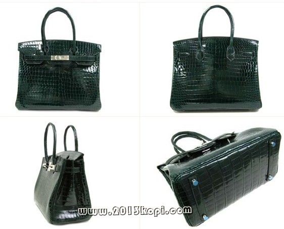 国内発送エルメスコピー バーキン30クロコダイルポロサス/ヴェールフォンセ hms130