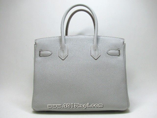 エルメス バーキン30 クラブ トリヨンクレマンス/ミコノス&times;グレーパール 金具 シルバー hms125