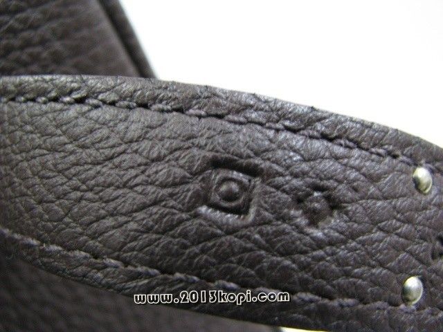 エルメス バーキン35トリヨンクレマンス/ショコラ 金具 シルバー 2104100786470