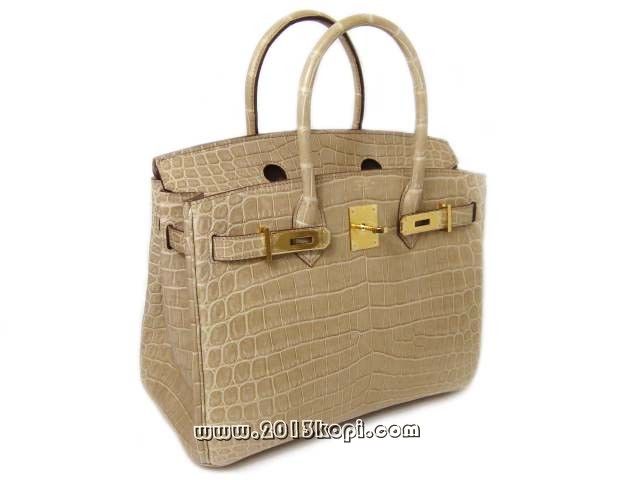 国内発送エルメスコピー バーキン30クロコダイルニロティカス（マット）/プシエールhe210a