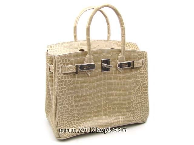 エルメス バーキン30クロコダイルポロサス/プードル 2104100231598