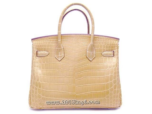国内発送エルメスコピー バーキン30クロコダイルニロティカス/パイユ（PAILLE）he339a
