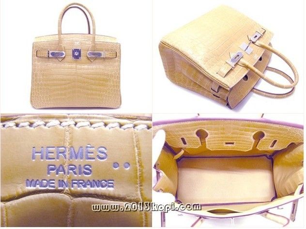 国内発送エルメスコピー バーキン30クロコダイルニロティカス/パイユ（PAILLE）he339a