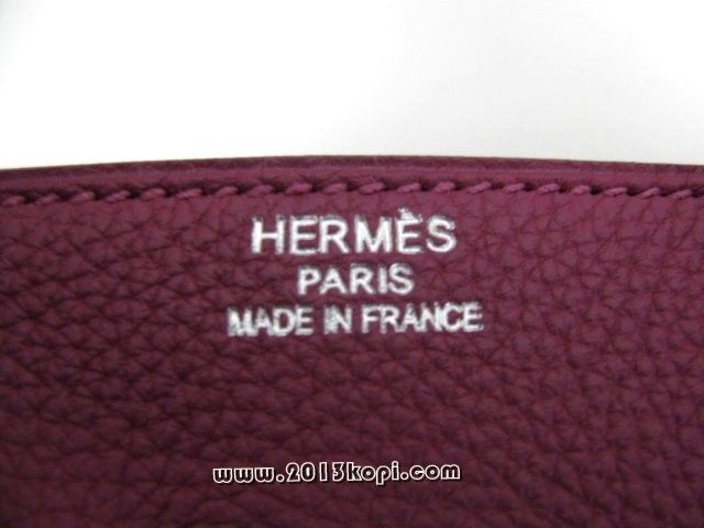 エルメス バーキン35トゴ/トスカ 金具 シルバー 2104100748232