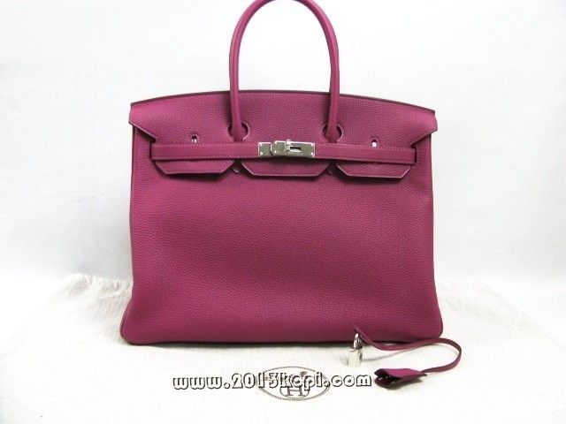 エルメス バーキン35トゴ/トスカ 金具 シルバー 2104100748232