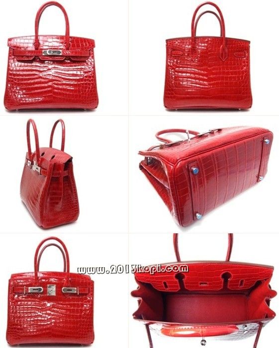 エルメス バーキン30クロコダイルポロサス/ブレイズhe168a