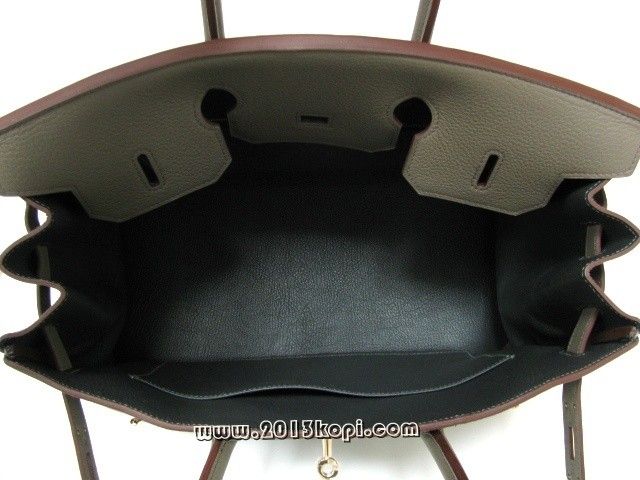 国内発送エルメスコピー バーキン35クラブトリヨンクレマンス/リザード/グラファイト×エタン×グリ  2106500161673