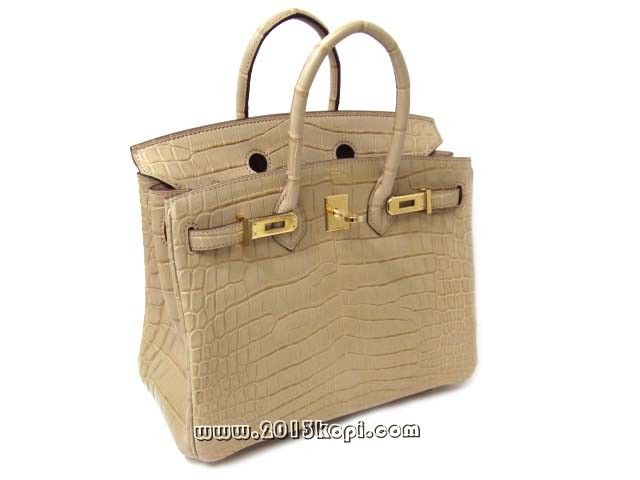 エルメス バーキン25クロコダイルニロティカス（マット）/プシエール2104100187390