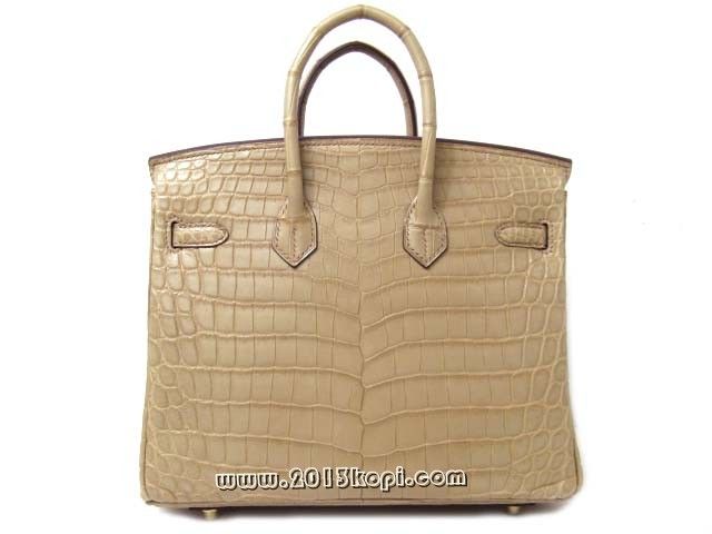 エルメス バーキン25クロコダイルニロティカス（マット）/プシエール2104100187390