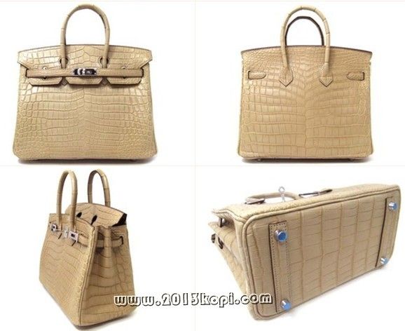 エルメス バーキン25クロコダイルニロティカス（マット）/プシエール2104100187222