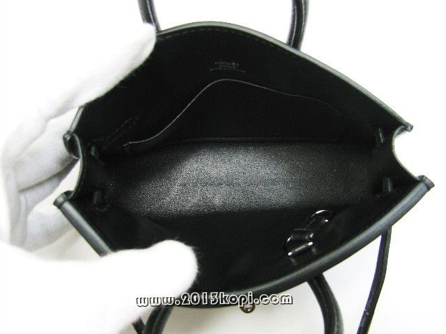 エルメス タイニーバーキンヴォーエプソン/ブラック 金具：シルバー 2106800033410