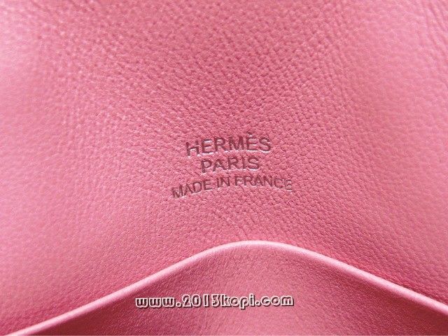 エルメス タイニーバーキンヴォーエプソン/ピンク 金具：シルバー  2106800033397