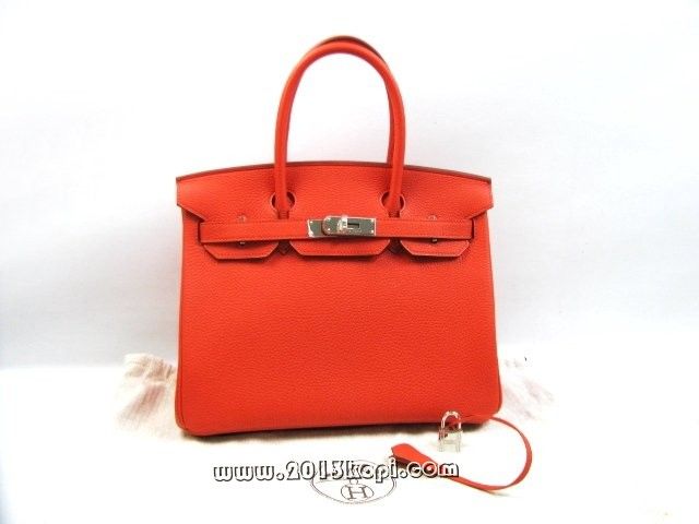 エルメス バーキン30トゴ/カプシーヌ 金具 シルバー hms142