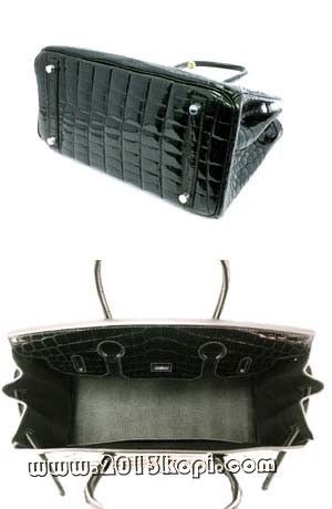 国内発送エルメスコピー バーキン30クロコダイルニロティカス/ブラック hms141