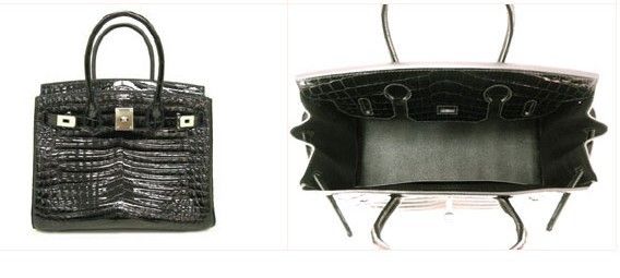 国内発送エルメスコピー バーキン30クロコダイルニロティカス/ブラック hms141