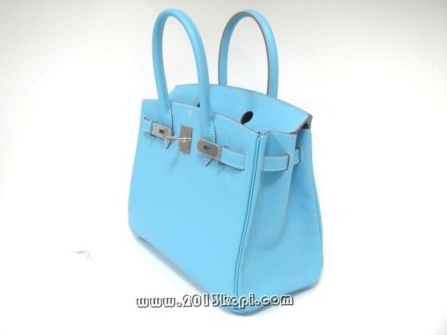 国内発送エルメスコピー バーキン30ヴォーエプソン/セレッセ 金具 シルバー hms138