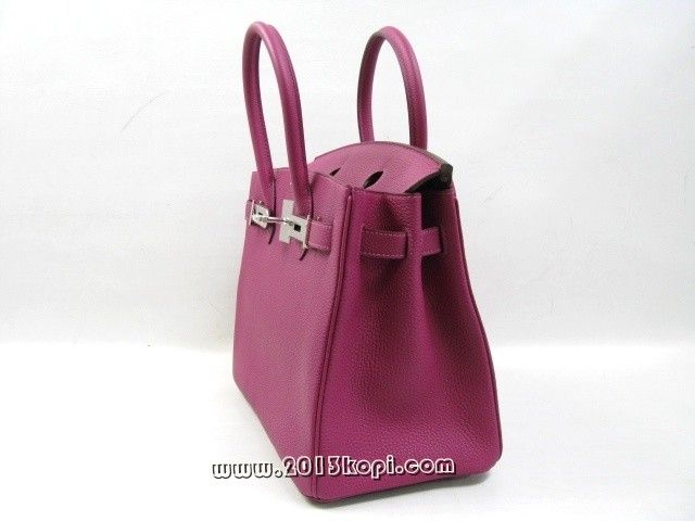 国内発送エルメスコピー バーキン30トゴ/トスカ 金具 シルバー hms136