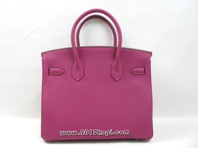 国内発送エルメスコピー バーキン30トゴ/トスカ 金具 シルバー hms136