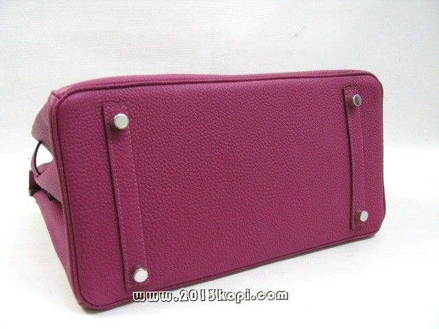 国内発送エルメスコピー バーキン30トゴ/トスカ 金具 シルバー hms136