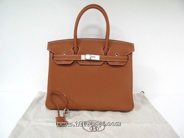 エルメス バーキン30トリヨンクレマンス/ゴールド 金具 シルバー hms135