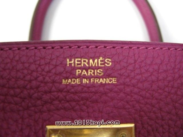 エルメス バーキン30トゴ/トスカ 金具 ゴールド hms153