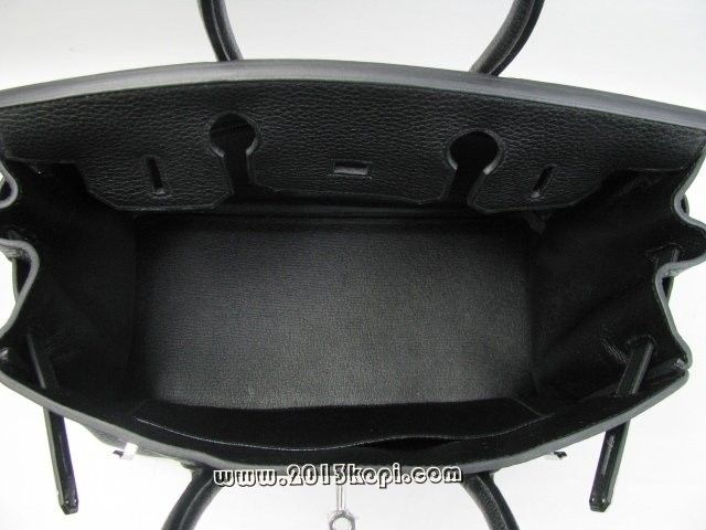 国内発送エルメスコピー バーキン30トリヨンクレマンス/ブラック シルバー金具 hms152