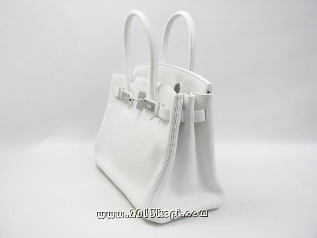エルメス バーキン30トリヨンクレマンス/エタン 金具 シルバー hms151